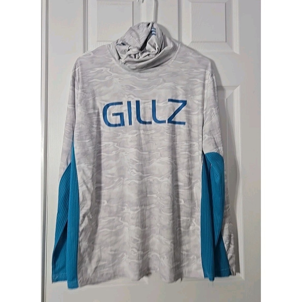 Gillz Pro Striker Fishing‎ Shirt White Water - Medium